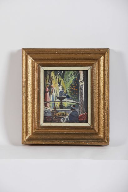 Azouaoui MAMMERI (1890-1954)
In the palace...