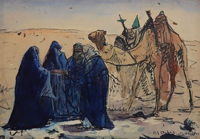 Paul-Elie DUBOIS (1886-1949)
The Caravan...