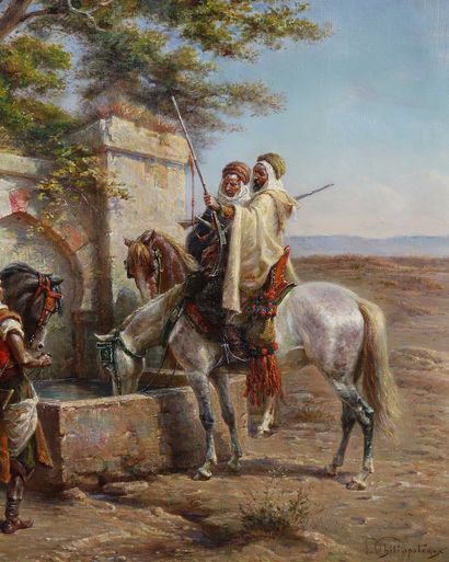 Paul Dominique PHILIPPOTEAUX (1846-1923)
Arab...