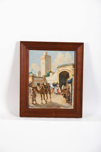 Matteo BRONDY (1866-1944)
The entrance to...