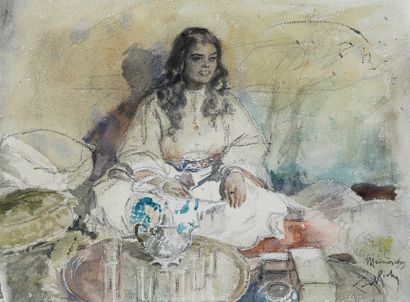 Alméry LOBEL-RICHE (1880-1950)
Young woman...