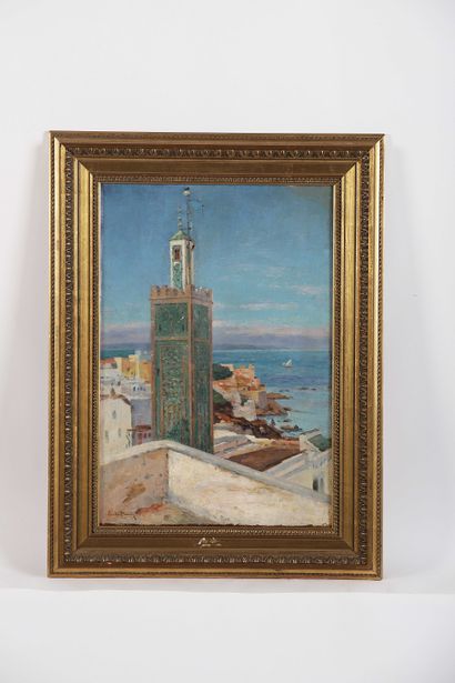 Emile BOIVIN (1846-1920)
The Minaret
Oil...