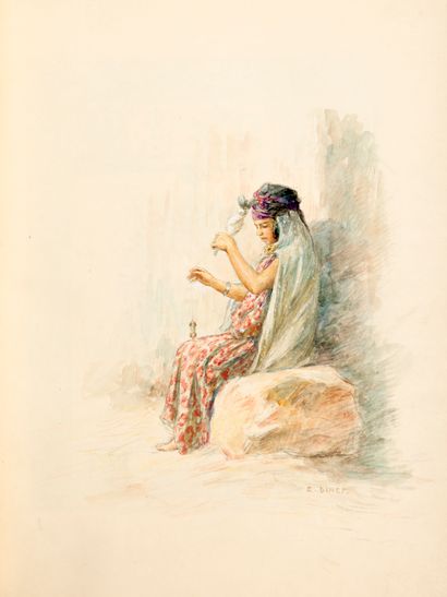DINET (Étienne). Antar. Arab heroic poem....