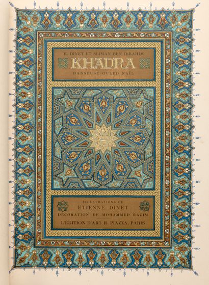 [DINET (Étienne)]. IBRAHIM (Sliman ben)....