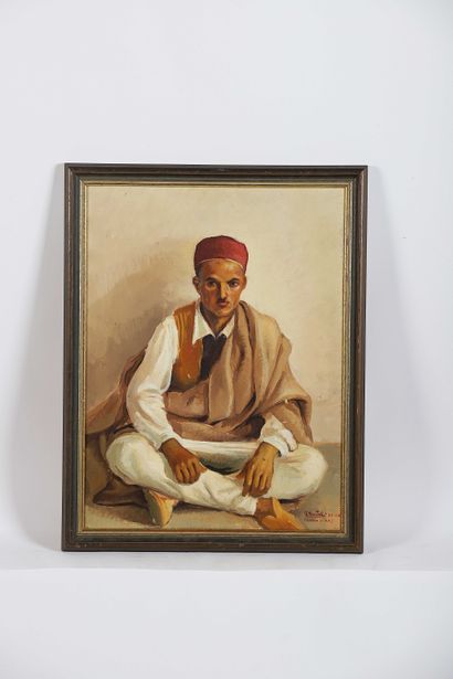 Raul BARTOLI (1910-1994)
Portrait of a man...