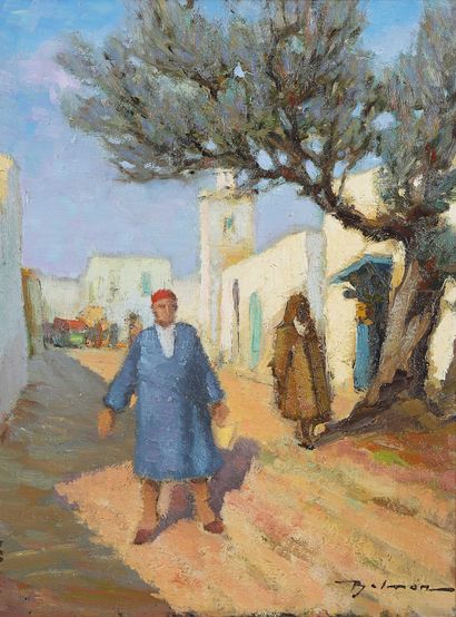 Gaston BELMON (1907-1995)
Chalants in an...