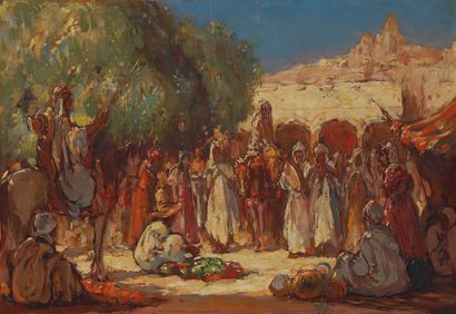 Charles BISSCHOPS (1894-1975)
Concert at...