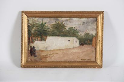Moses LEVY (1885-1968)
The palm grove at...