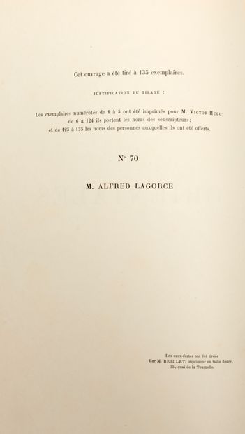 HUGO (Victor). Les Orientales. Paris, Imprimé...