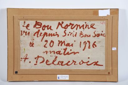 André DELACROIX (1878-1934)
The Bou Kornine...