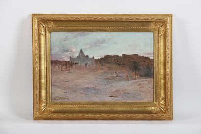 Constant Georges GASTÉ (1869-1910) 
Evening...