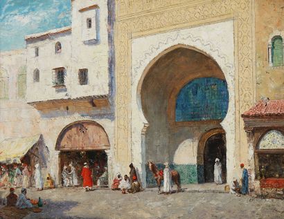 Addison Thomas MILLAR (1860-1913)
The entrance...