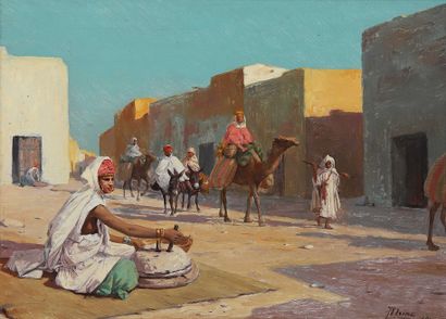 José ALSINA (1850-?)
The caravan crossing...
