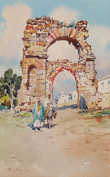Michele CORTEGIANI (1857-1919)
Passage under...