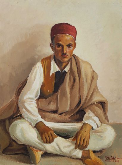 Raul BARTOLI (1910-1994)
Portrait of a man...