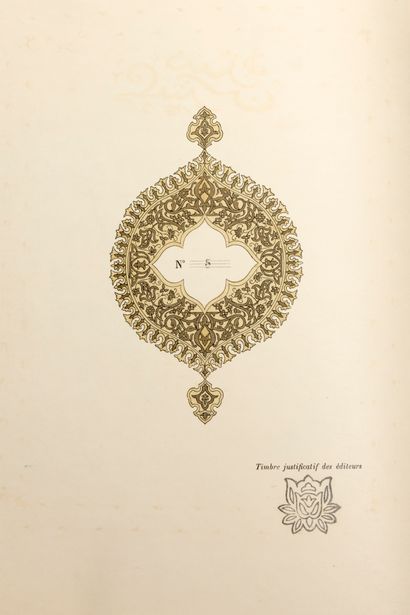 DINET (Étienne). Antar. Arab heroic poem....