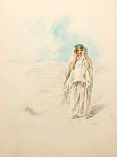DINET (Étienne). Antar. Arab heroic poem....