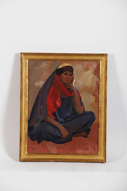 Moses LEVY (1885-1968)
Alya. 1926
Oil on...