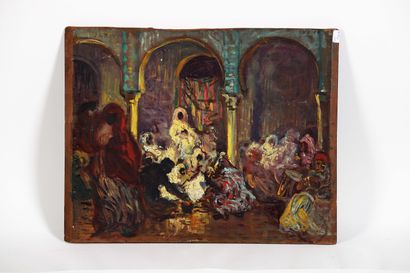 André SURÉDA (1872-1930)
Oriental feast /...