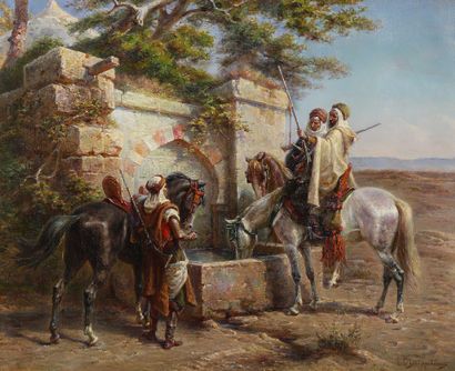 Paul Dominique PHILIPPOTEAUX (1846-1923)
Arab...