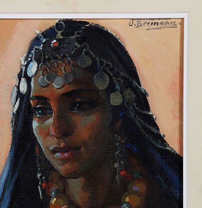 Odette BRUNEAU (1891-1984)
Portrait of a...