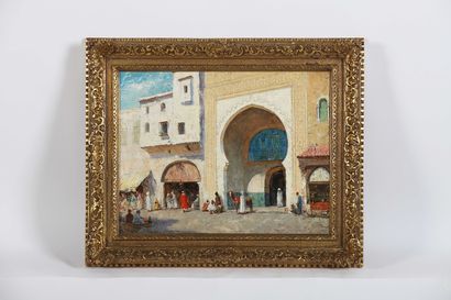 Addison Thomas MILLAR (1860-1913)
The entrance...
