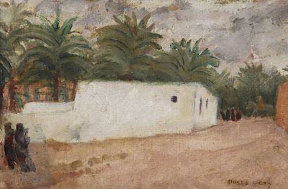 Moses LEVY (1885-1968)
The palm grove at...