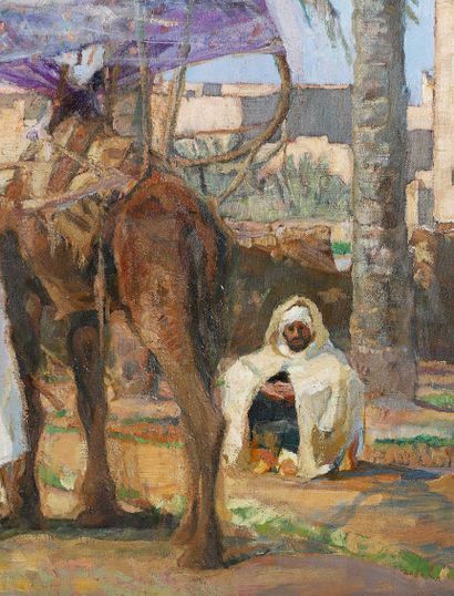 Anna MORSTATD (1874-1946)
The Atatich. 1911
Oil...