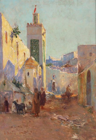 Alexis Auguste DELAHOGUE (1867-1953)
Passers-by...