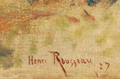 Henri Émilien ROUSSEAU (1875-1933)
Au départ...