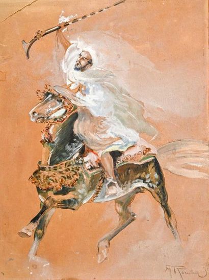 Maurice ROMBERG DE VAUCORBEIL (1861/62-1943)
Cavalier...