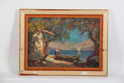 Charles BISSCHOPS (1894-1975)
Concert at...