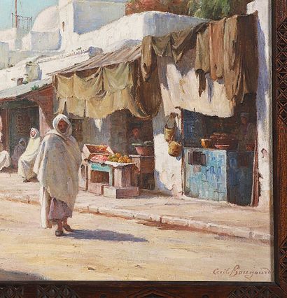 Cécile BOUGOURD (1857-1941)
Souk des sacs...