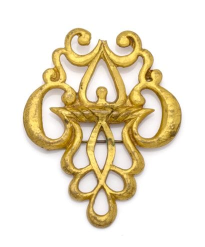 Line VAUTRIN (1913-1997)
The dancer 
Gilt...