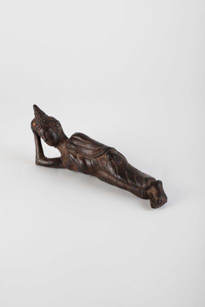 THAÏLANDE, XIXe siècle
Sujet en bronze représentant...