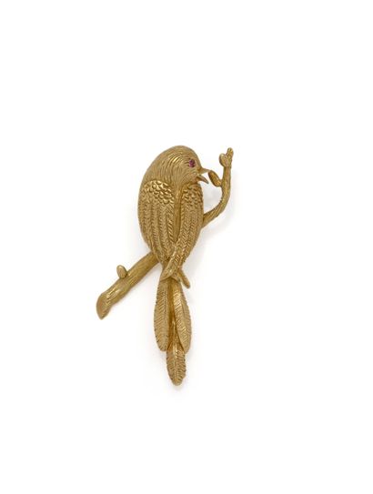 BOUCHERON Paris
Broche Oiseau chantant en...
