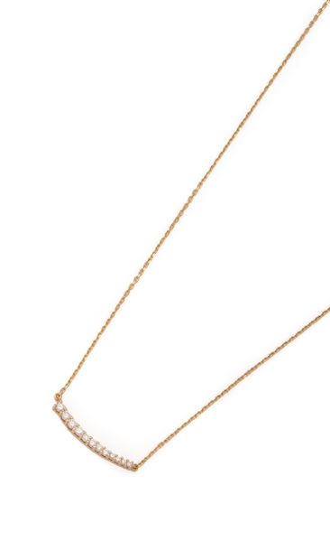 Collier en or rose 18K (750/1000) centrée...