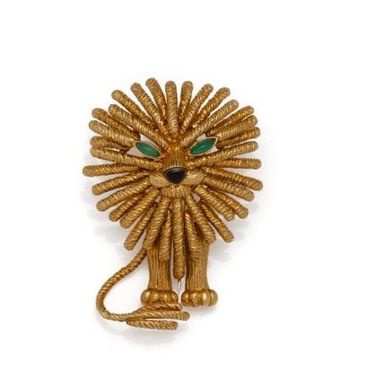 VAN CLEEF ARPELS
Année 1972
Grande broche...