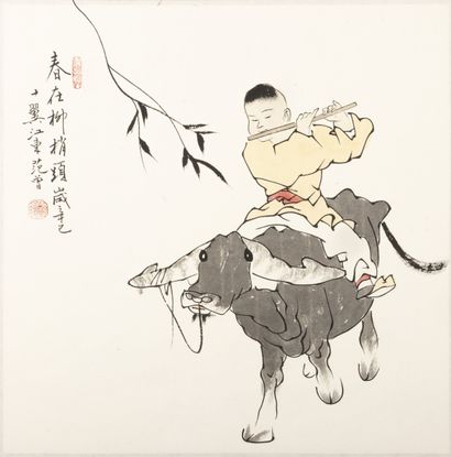 Fan ZENG (1938)
Le printemps est sur les...
