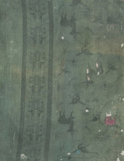 Ge Ba - Chine XXe siècle
Tableau-collages...