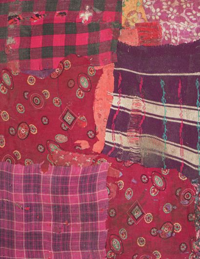 Ge Ba - Chine XXe siècle
Tableau-collages...
