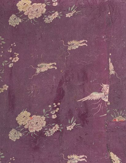 Ge Ba - Chine XXe siècle
Tableau-collages...
