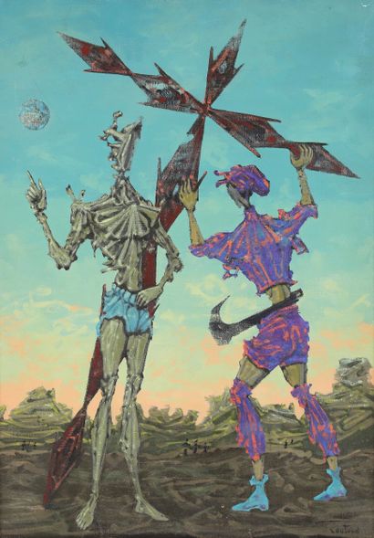 Lucien COUTAUD (1904-1977)
Simon de Cyrène...