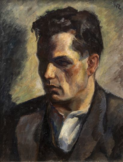 HANS RIPPSTEIN (XIX-XX)
Portrait d'homme....