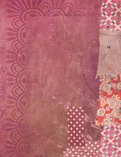 Ge Ba - Chine XXe siècle
Tableau-collages...