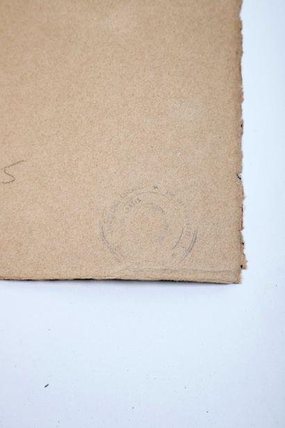 Mario PRASSINOS (1916-1985)
Alpilles. 1973
Encre...