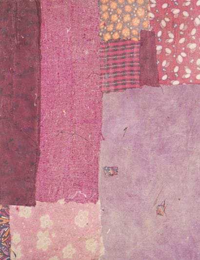 Ge Ba - Chine XXe siècle
Tableau-collages...