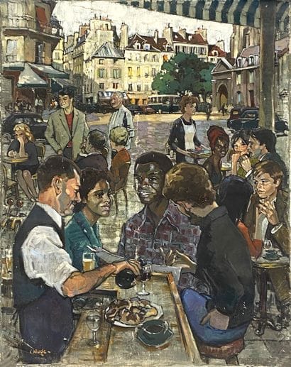 Constantin KLUGE (1912-2003)
Saint-germain-des-prés,...