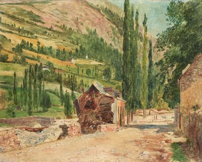 Marcel MEYS (1858-?)
Maison à Esterre
Huile...