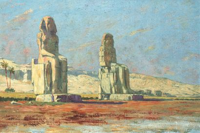 Marcel MEYS (1858-?)
Colosses de Memnon....